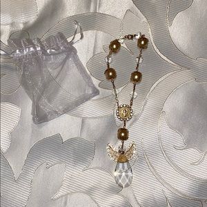 Angel car rosary